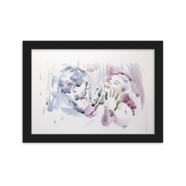 Anita & Marcello Framed print
