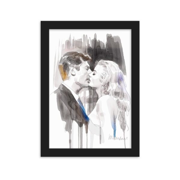Marcello & Anita Framed print