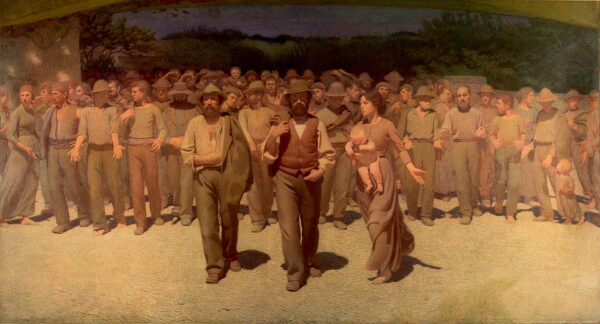 Pellizza da Volpedo Giuseppe – Il quarto stato