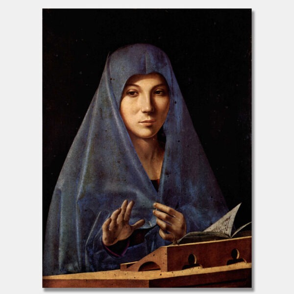 Antonello da Messina – Ritratto di donna al leggio