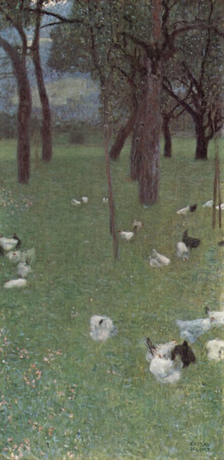 Klimt Gustav – Il pollaio