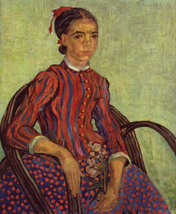 Van Gogh Vincent – ​​Mousmé, 1888