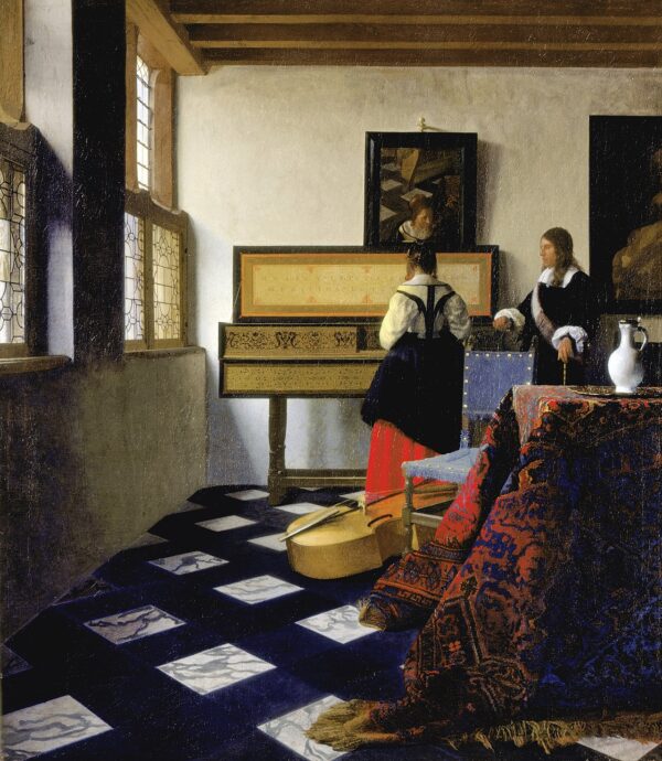 Vermeer Jan – La lezione di musica